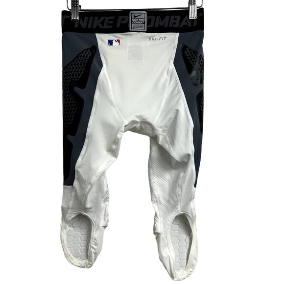 Nike Pro Combat Thief Slider Baseball Pants Men’s Small White 503837-100 - Picture 5 of 8